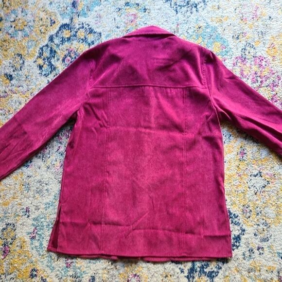 DENIM & Co suede blouse - Picture 7 of 14